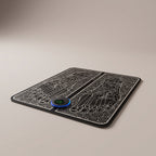 FlexZen EMS foot massage mat with control pad, product view