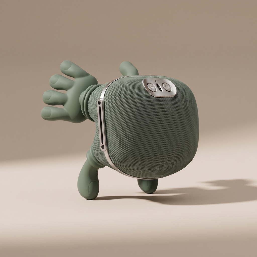 NeckZen 4D bionic neck and shoulder massager, sage green, product view