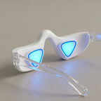 LumiZen under-eye device shown with blue light pads