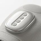 Close-up of PalmZen silver control panel showing four round buttons